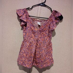 Japna Floral Women's Top Size Xs